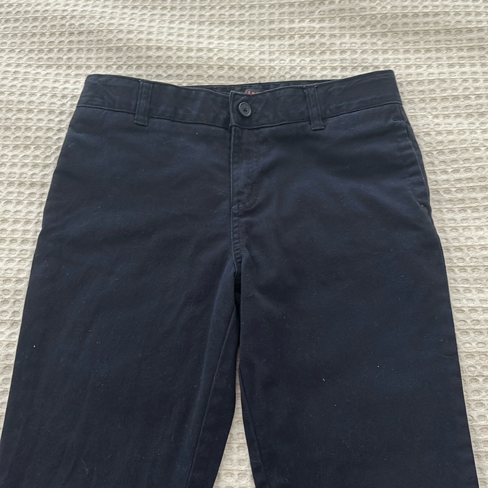 Girls size 14 Navy uniform pants from French Toast